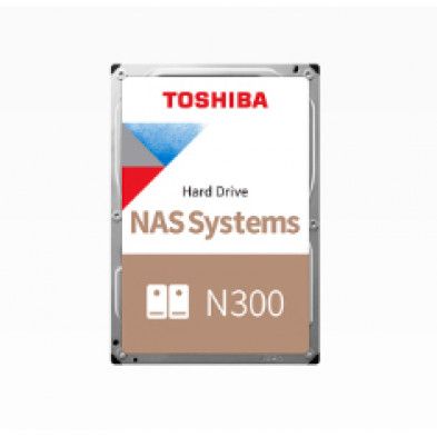 HDD NAS Toshiba N300 (3.5'' 4TB, 7200RPM, 256MB, SATA 6Gb/s), bulk