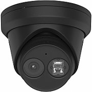 Camera supraveghere Hikvision IP turret DS-2CD2343G2-IU(2.8mm), 4MP, Acusens - filtrarea alarmelor false dupa corpul uman si masini, microfon audio incorporat, senzor: 1/3″ Progressive Scan CMOS, rezolutie: 2688 × 1520@30fps, iluminare: Color: 0.005 Lux @ (F1.6, AGC ON), 0 Lux cu IR, lentila: 2.8mm