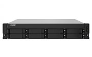 QNAP TS-832PXU NAS Rack (2U) Ethernet LAN Aluminium, Black AL324