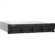 QNAP TS-832PXU NAS Rack (2U) Ethernet LAN Aluminium, Black AL324
