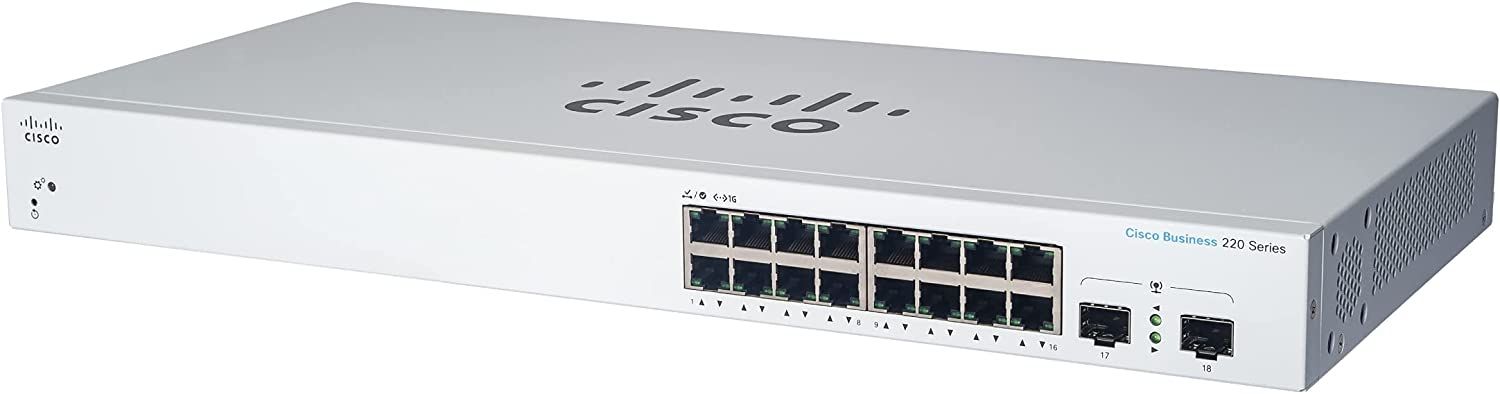 Przełącznik Cisco CBS220-16T-2G-EU