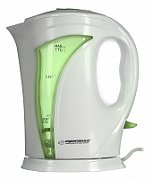 Esperanza EKK018G Electric kettle 1.7 L, White / Green