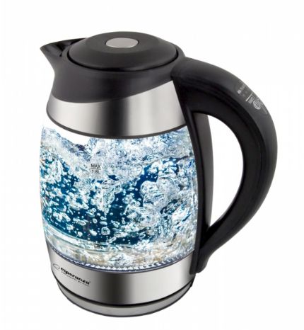 Esperanza EKK026 electric kettle 1.7 L Black,Transparent 2200 W