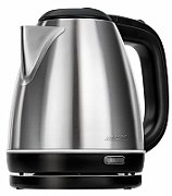 MPM MCZ-84M electric kettle 1 L Black, Stainless steel 1600 W