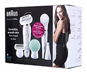 Braun Silk-épil 9 Flex 9300 epilator White,Gold 40 tweezers