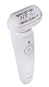 Braun Silk-épil 9 Flex 9300 epilator White,Gold 40 tweezers