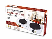 Esperanza EKH007W Electric Stove 2 zone (s), White