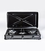 Ravanson K-03TB Black, White Countertop 60 cm Gas 3 zone(s)