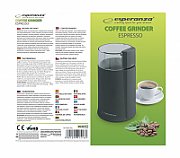 Esperanza EKC001K Coffee grinder Black 160 W