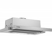 Bosch Serie 4 DFT63AC50 cooker hood 360 m³/h Semi built-in (pull out) Silver D