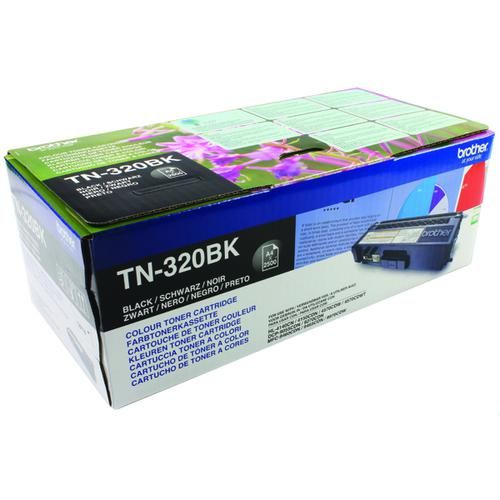 Cartus toner Brother TN320BK ,Negru ,2500 pagini ,Original (TN320BK) 