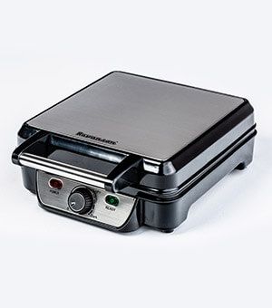 Ravanson GR-7030 waffle iron 4 waffle(s) 1100 W Black