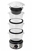 Esperanza EKG009 Steam cooker 3 stainless steel basket (s) 400 W 7.5L