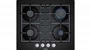 Bosch Serie 4 PNP6B6B90 hob Black Built-in 60 cm Gas 4 zone(s)