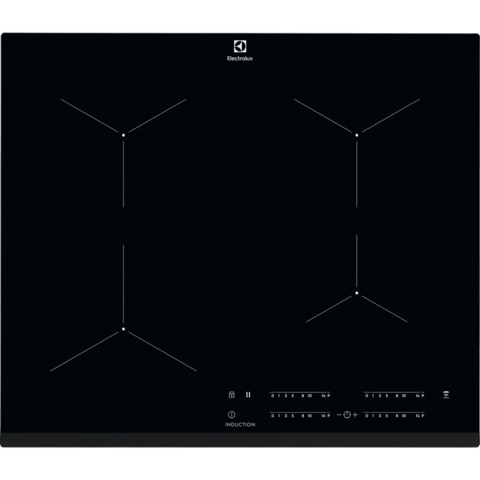 Electrolux EIT61443B hob Black Built-in Zone induction hob 4 zone(s)