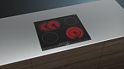 Siemens ET675FNP1E hob Black,Stainless steel Built-in Ceramic 4 zone(s)