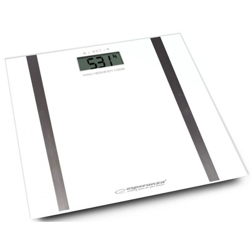 Esperanza Samba Electronic personal scale Rectangle White