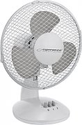 Esperanza EHF004WE, ZEPHYR 9 '' desk fan, White-Gray