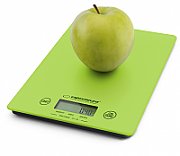 Esperanza EKS002G kitchen scale Electronic kitchen scale Green,Yellow Countertop Rectangle