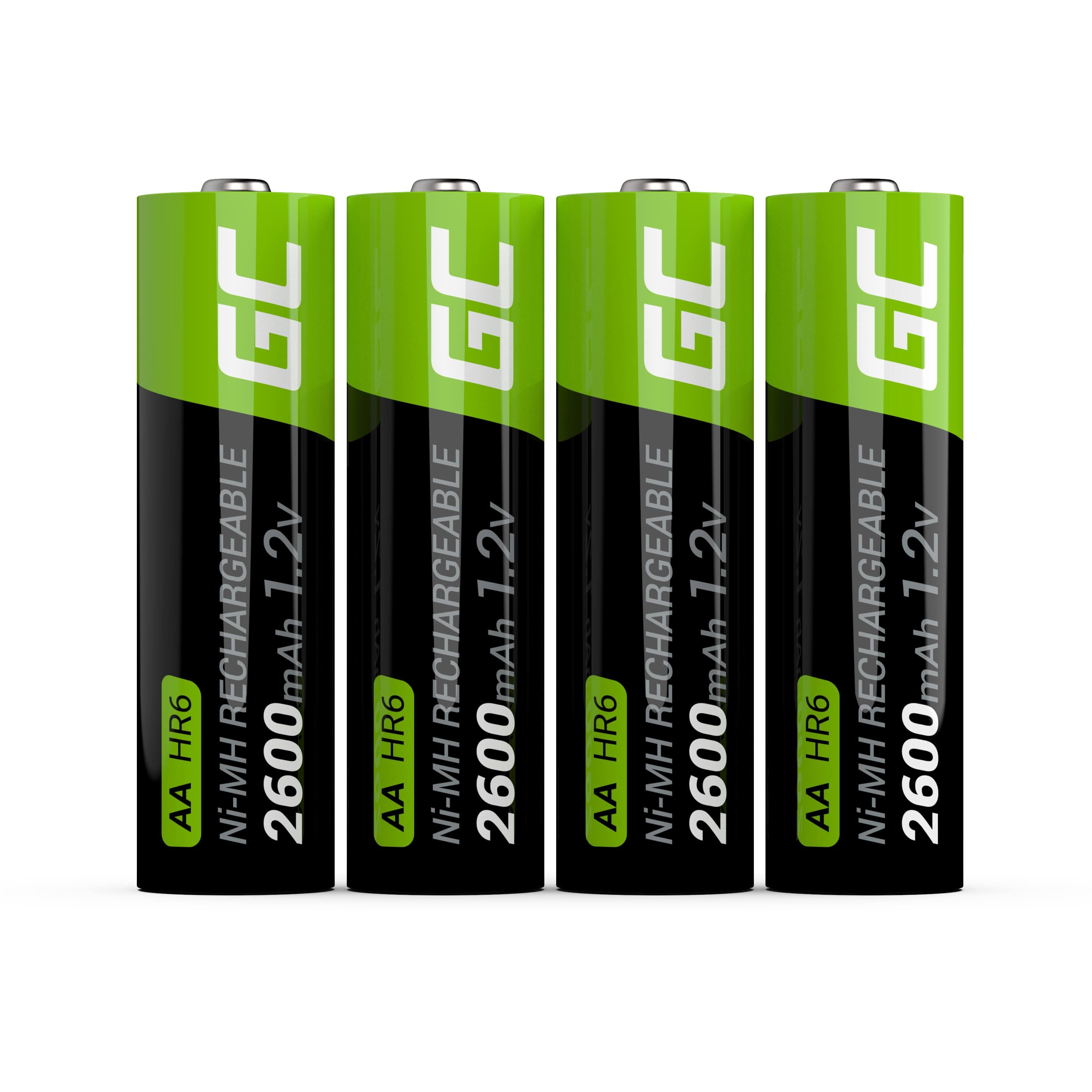 Green Cell GR01 household battery Rechargeable battery AA Nickel-Metal Hydride (NiMH) 4X AA R6 2600MAH_2