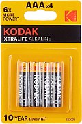 Kodak XTRALIFE alkaline AAA battery (4 pack)