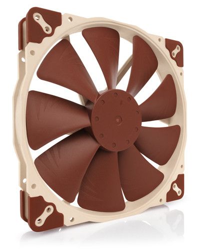 Ventilator Noctua NF-A20 5V PWM ,200 x 200 x 30 mm ,350 - 800 rpm ,Maro + bej 