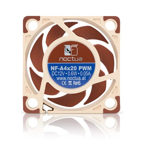 Noctua NF-A4x20 PWM Computer case Fan 4 cm Beige, Brown_3