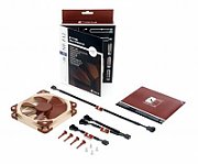 Ventilator Noctua NF-F12 PWM ,120 x 120 x 25 mm ,1500 RPM ,Maro + bej 