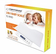 Esperanza EBS017 Children's scales for infants 2in1 White