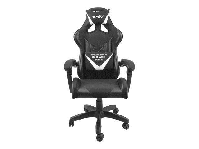 FURY GAMING CHAIR AVENGER L BLACK AND WHITE_1