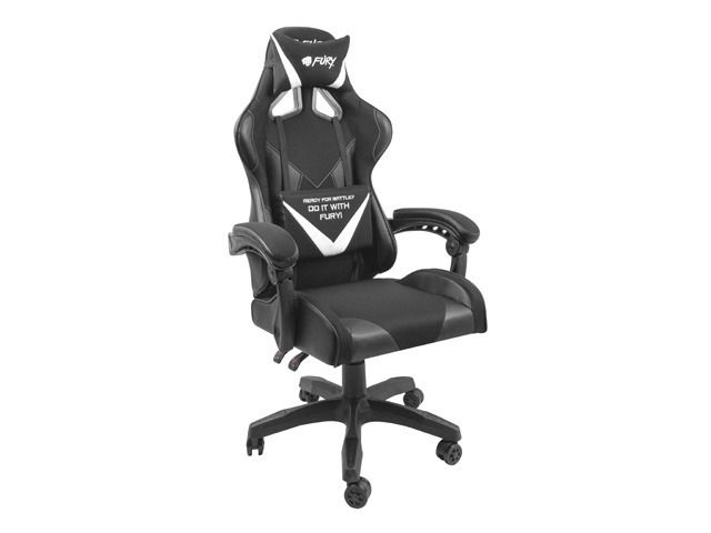 FURY GAMING CHAIR AVENGER L BLACK AND WHITE_2