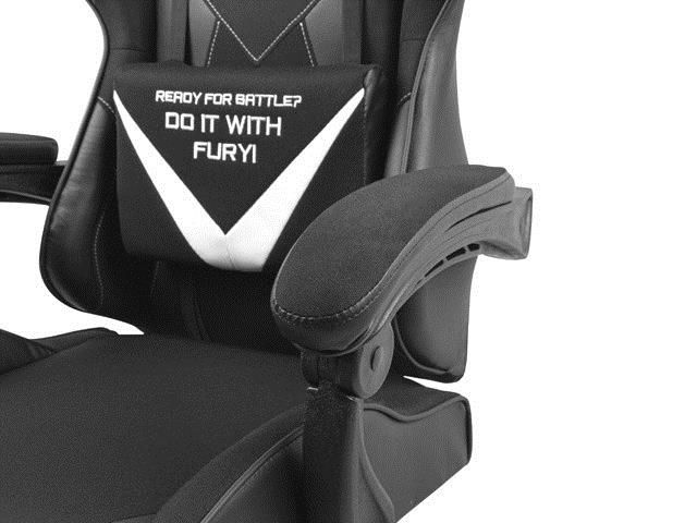 FURY GAMING CHAIR AVENGER L BLACK AND WHITE_8