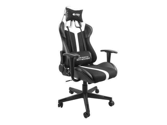 FURY GAMING CHAIR AVENGER XL BLACK AND WHITE_9