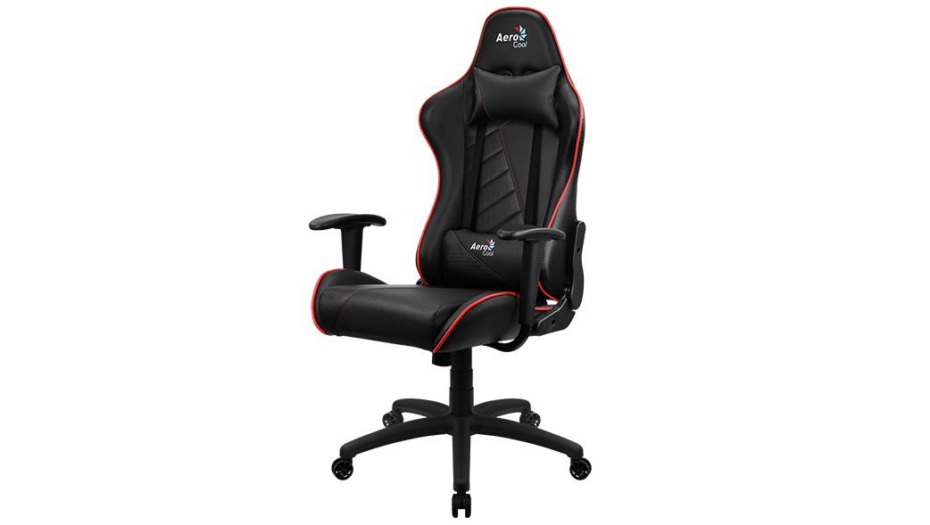 Aerocool AC110 AIR Universal gaming chair Padded seat Black,Red_2