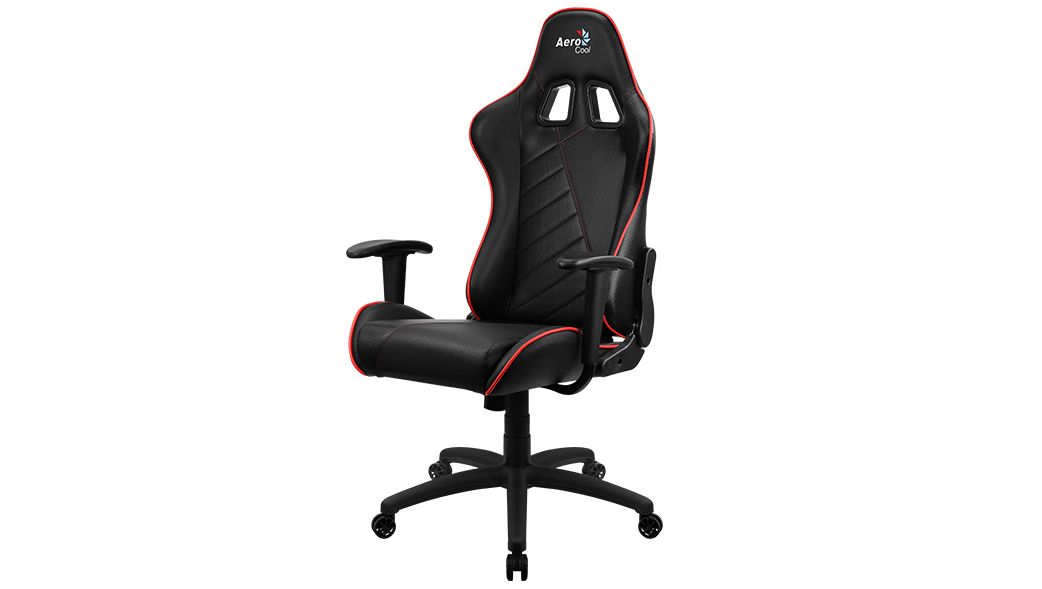 Aerocool AC110 AIR Universal gaming chair Padded seat Black,Red_8
