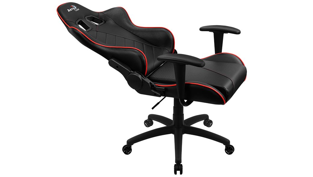 Aerocool AC110 AIR Universal gaming chair Padded seat Black,Red_9