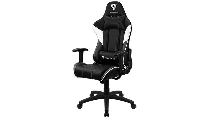 ThunderX3 EC3BW video game chair PC gaming chair Padded seat Black, White_1