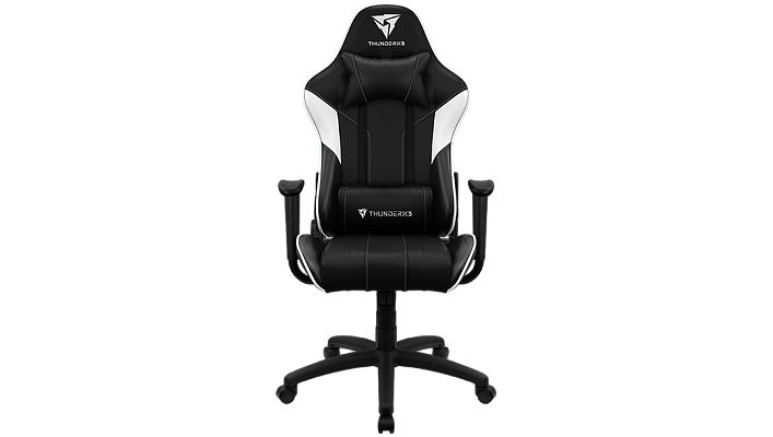 ThunderX3 EC3BW video game chair PC gaming chair Padded seat Black, White_3