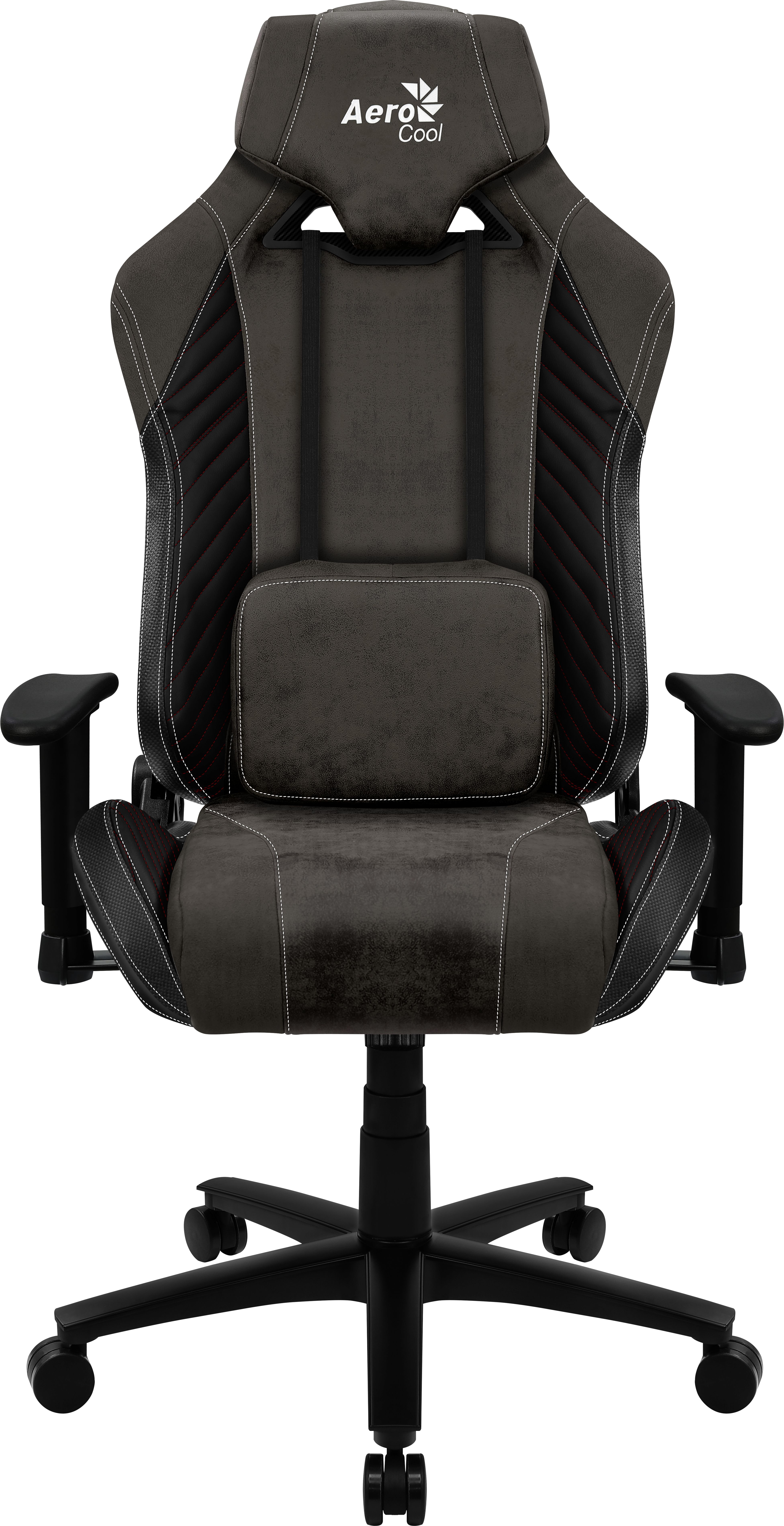 Aerocool BARON AeroSuede Universal gaming chair Black_1