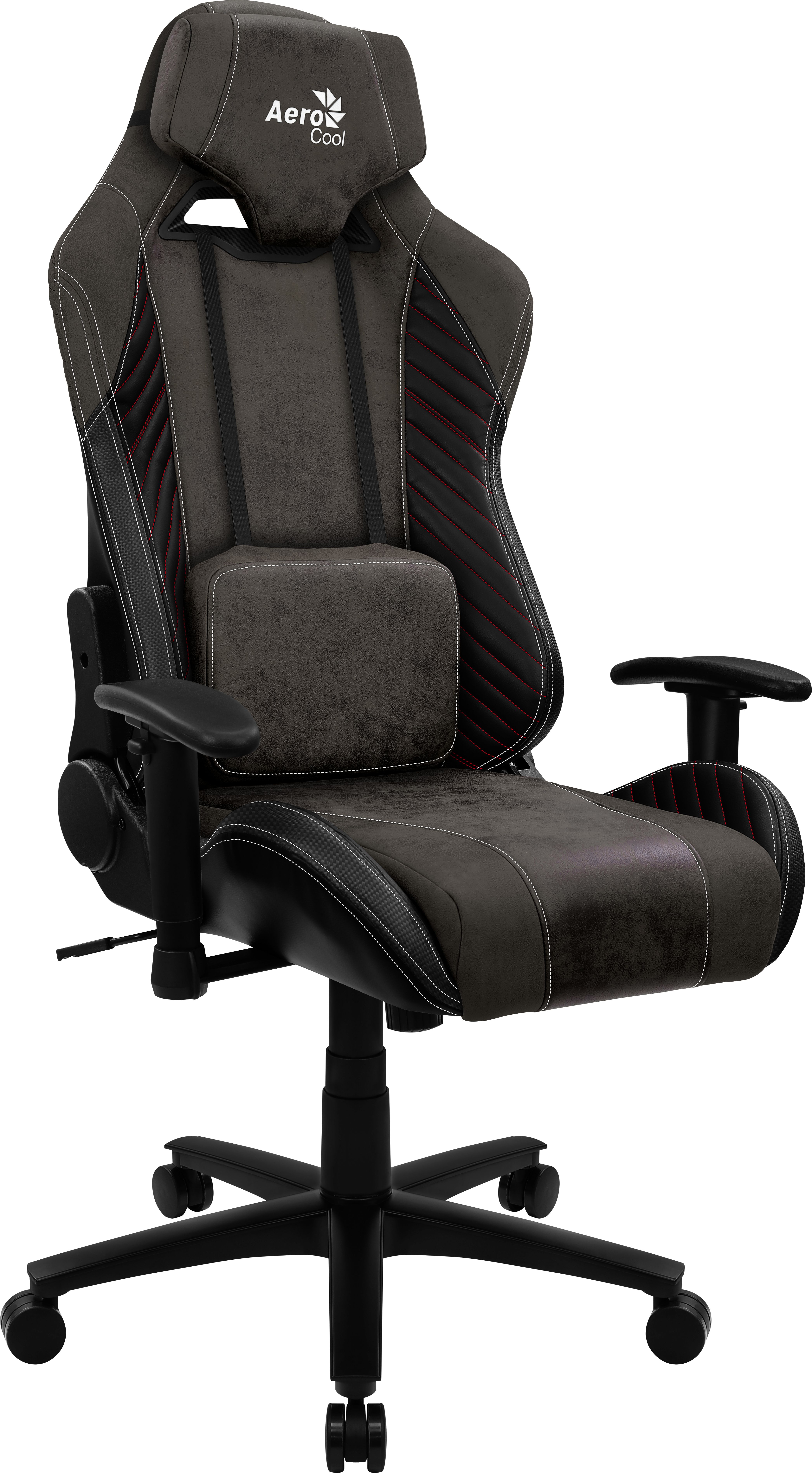 Aerocool BARON AeroSuede Universal gaming chair Black_2