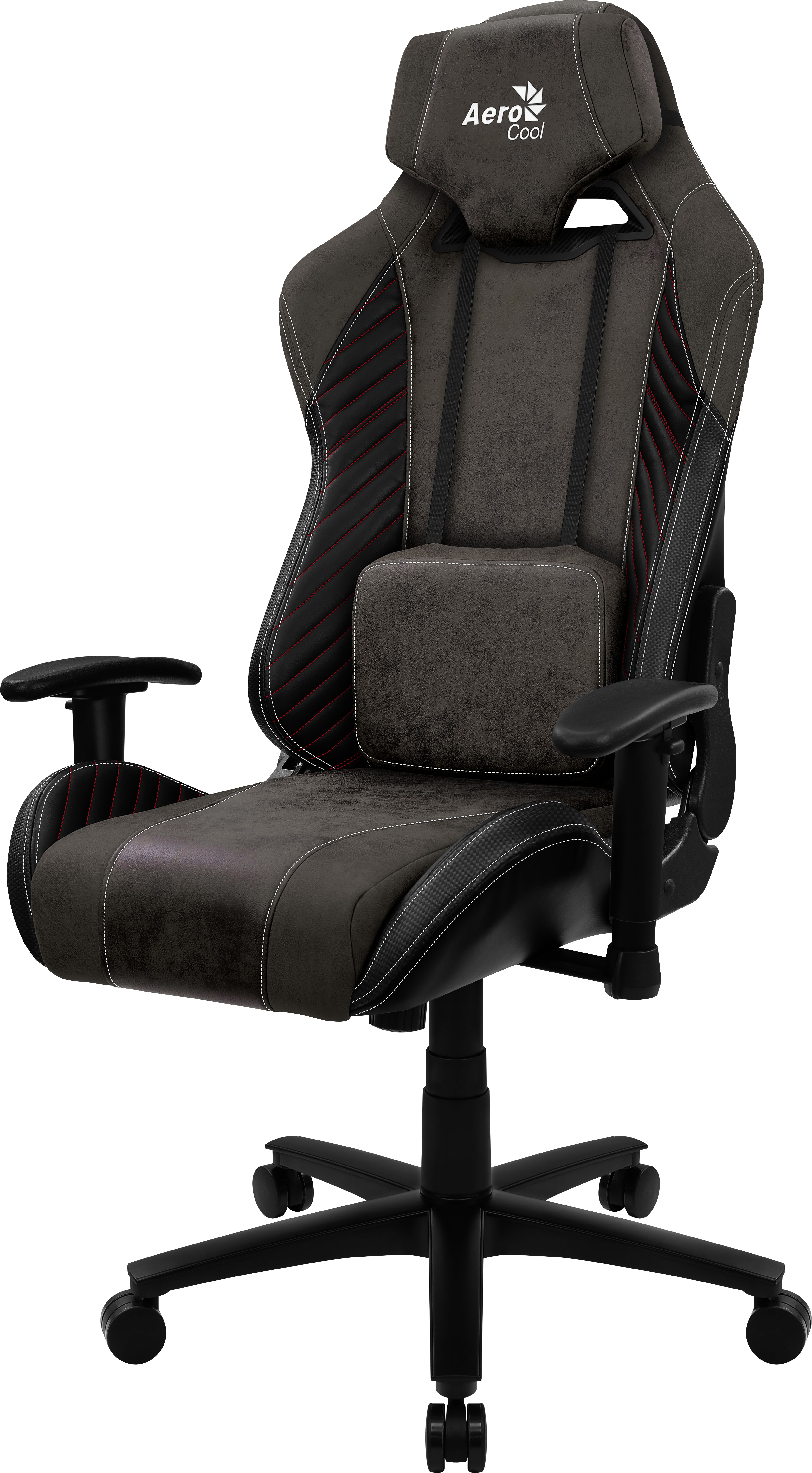 Aerocool BARON AeroSuede Universal gaming chair Black_3