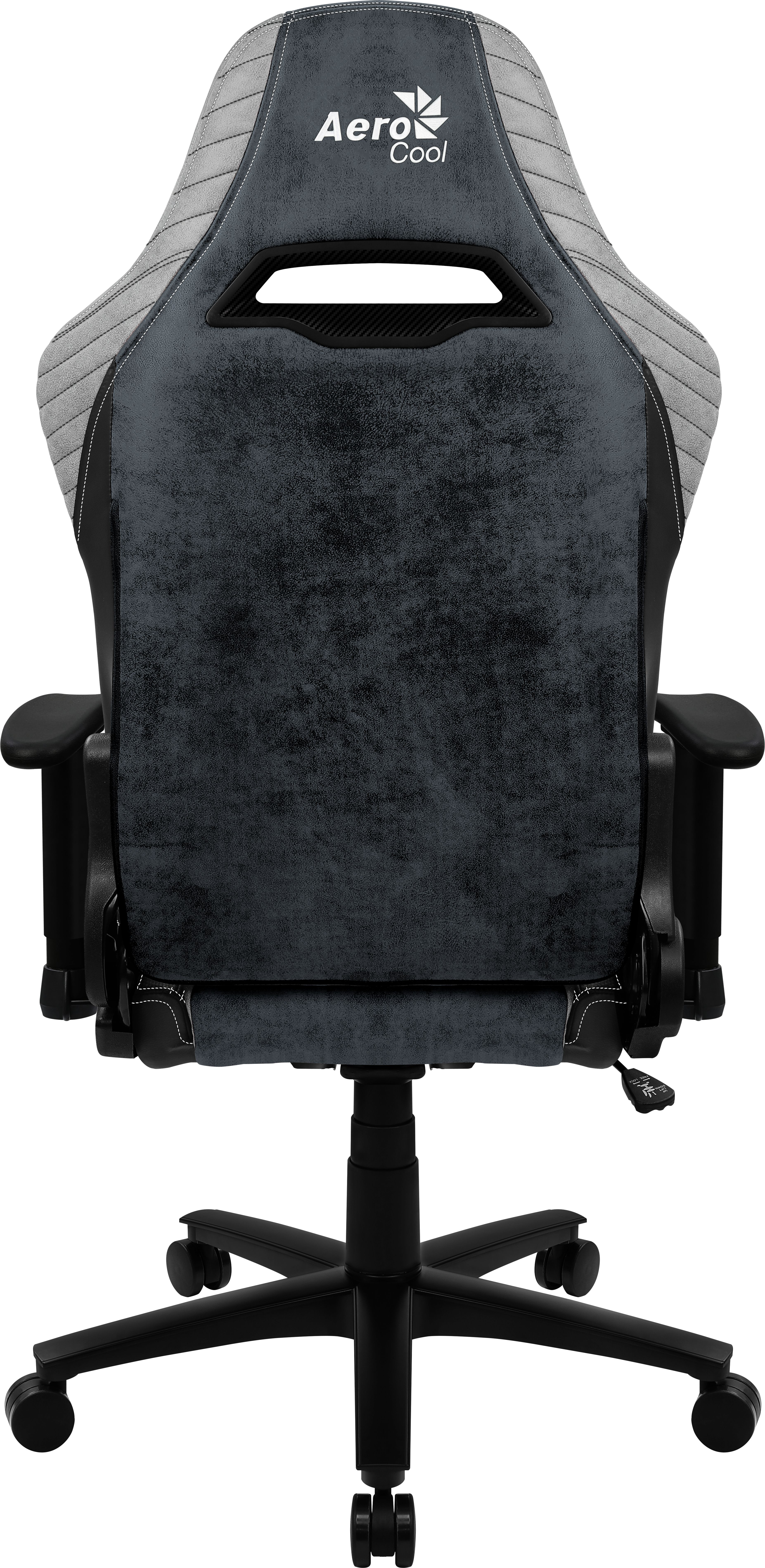 Aerocool BARON AeroSuede Universal gaming chair Blue, Grey_7
