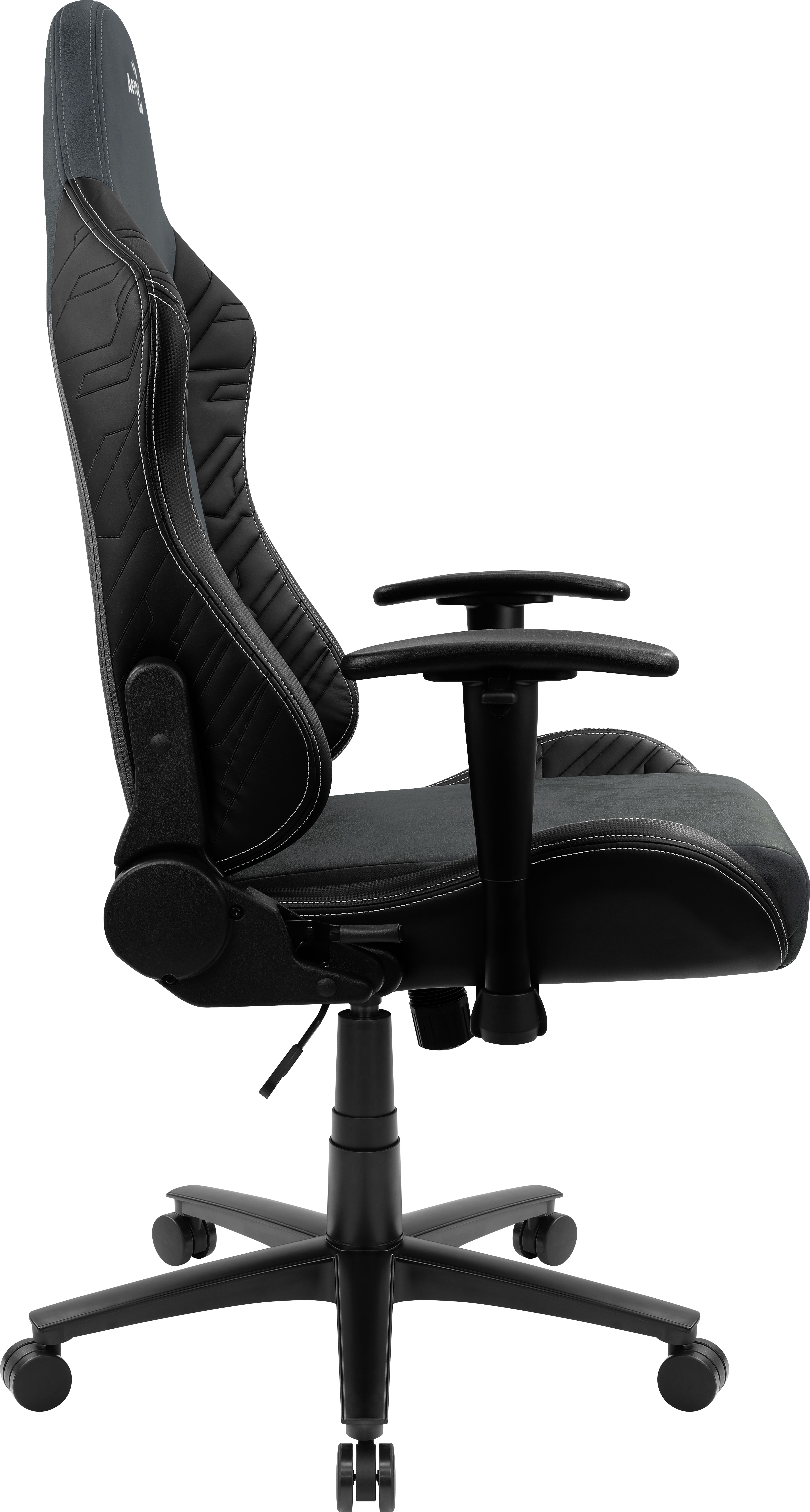 Aerocool KNIGHT AeroSuede Universal gaming chair Black, Blue_5