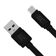 GREEN CELL Green Cell KABGC03 USB cable 0.25 m USB A USB C Black