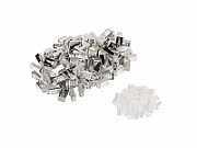 Lanberg PLS-6000 wire connector RJ-45 Stainless steel,Transparent