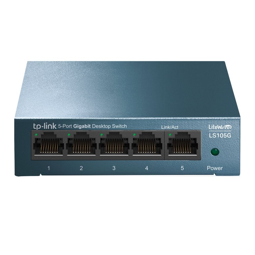 TP-LINK LS105G Unmanaged Gigabit Ethernet (10/100/1000) Blue_1