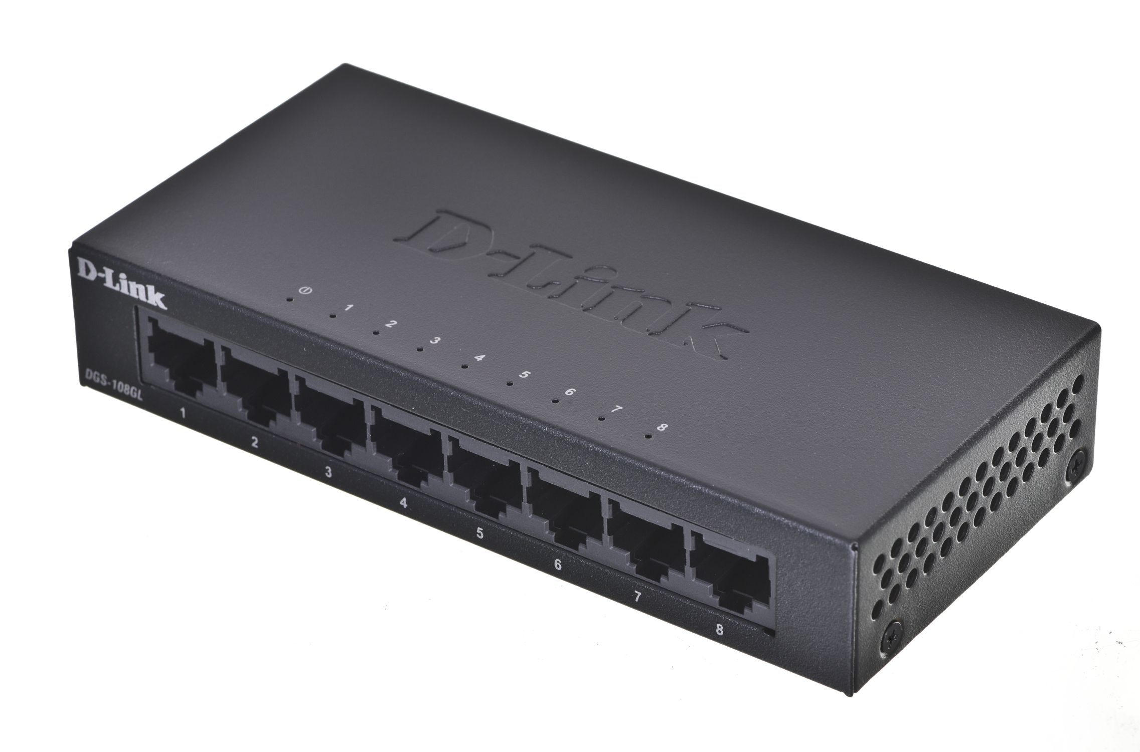 D-Link DGS-108GL Unmanaged Gigabit Ethernet (10/100/1000) Black_1