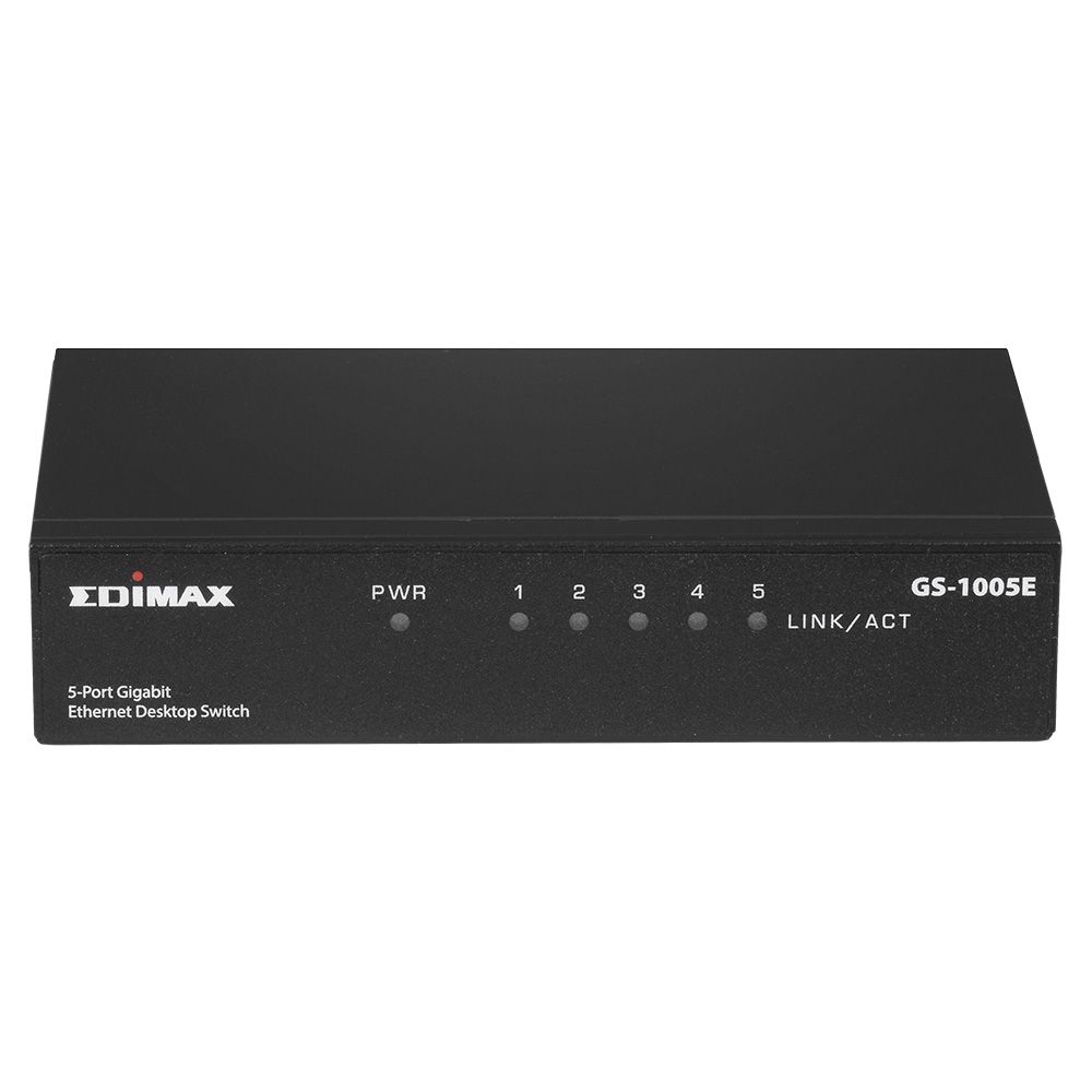 Edimax GS-1005E network switch Unmanaged Gigabit Ethernet (10/100/1000) Black_1