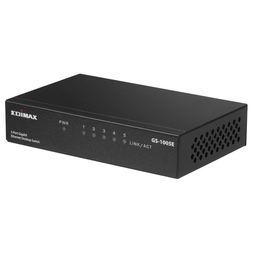 Edimax GS-1005E network switch Unmanaged Gigabit Ethernet (10/100/1000) Black_2