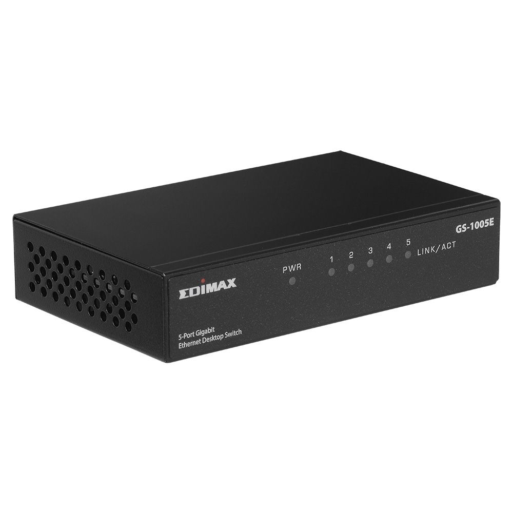 Edimax GS-1005E network switch Unmanaged Gigabit Ethernet (10/100/1000) Black_3